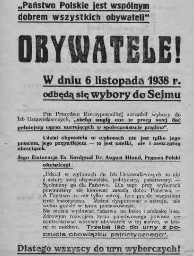 ulotka wyborcza